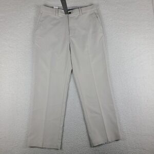 Callaway Pants‎ Mens 34x30 Light Beige Straight Leg Performance Tech Golf Chino